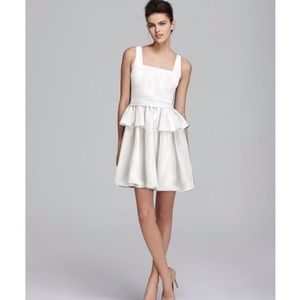 Marc Jacobs Drew Denim Dress in White